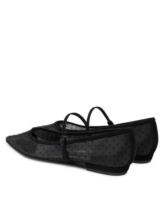 Tory Burch Tory Burch Baleríny Double Buckle Mary Jane 164030 Černá