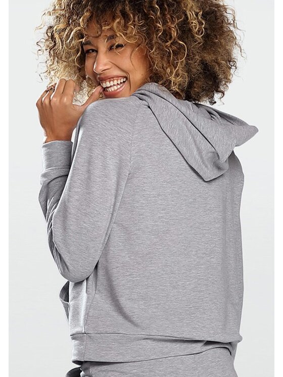 DKaren Sport DKaren Sport Bluza Seattle Szary Classic Fit