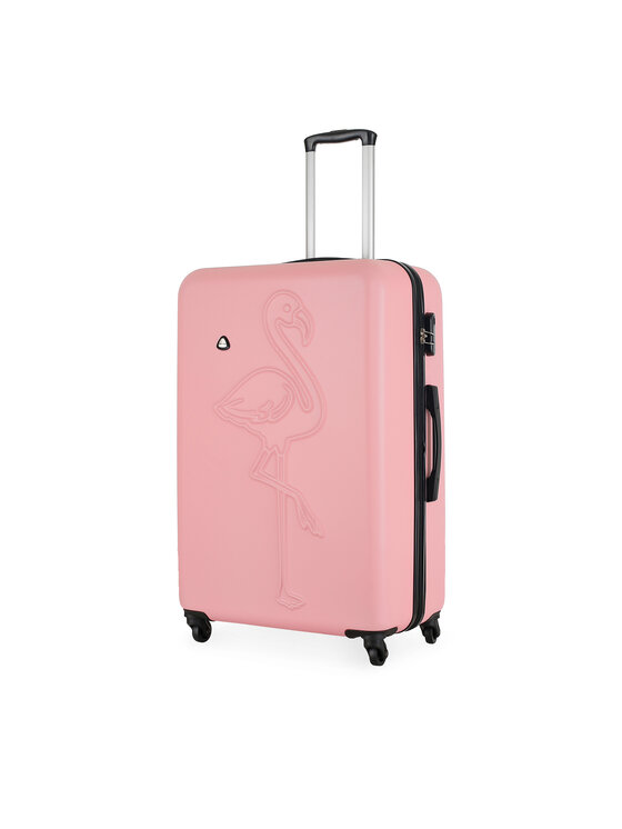 Semi Line Semi Line Valigia grande T5920-3 Rosa
