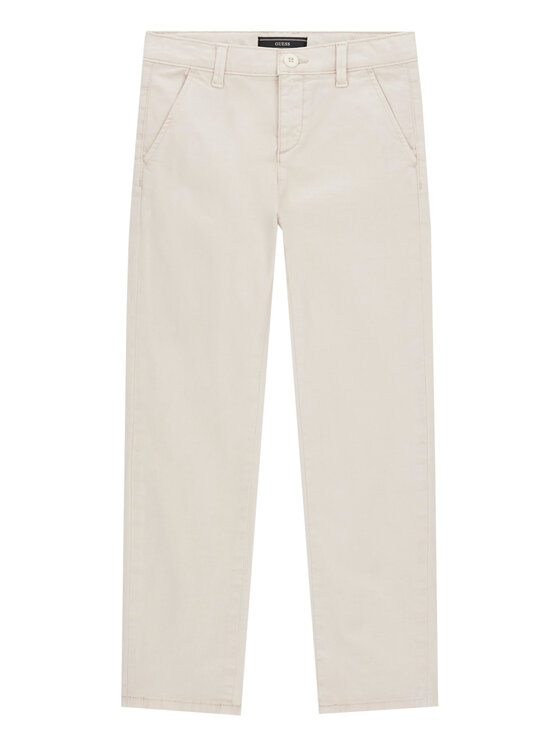 Guess Guess Chinosy L6RB14 WFPMA Beżowy Regular Fit