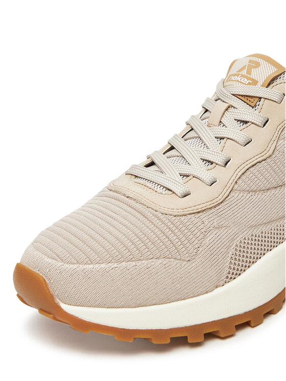 Rieker Rieker Sneakersy U1302-62 Beżowy