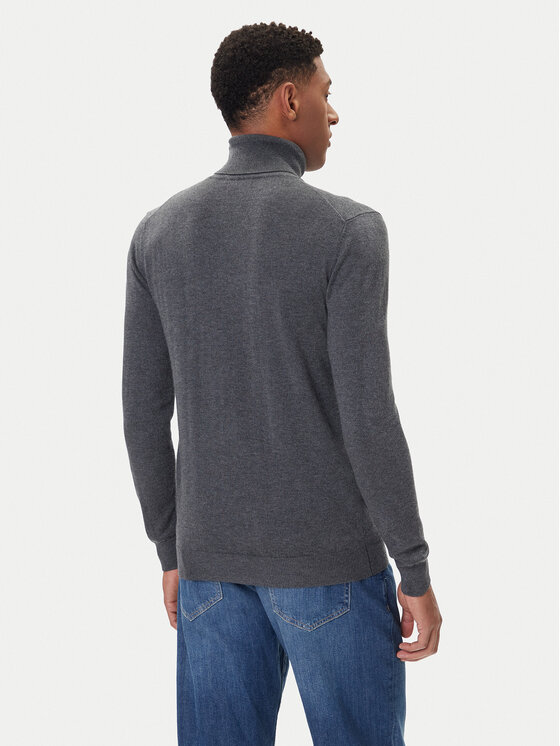 Guess Guess Rollkragenpullover M5BR09 Z0432 Grau Regular Fit