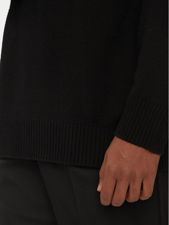 Just Cavalli Just Cavalli Sweter 77OAFM38 Czarny Regular Fit
