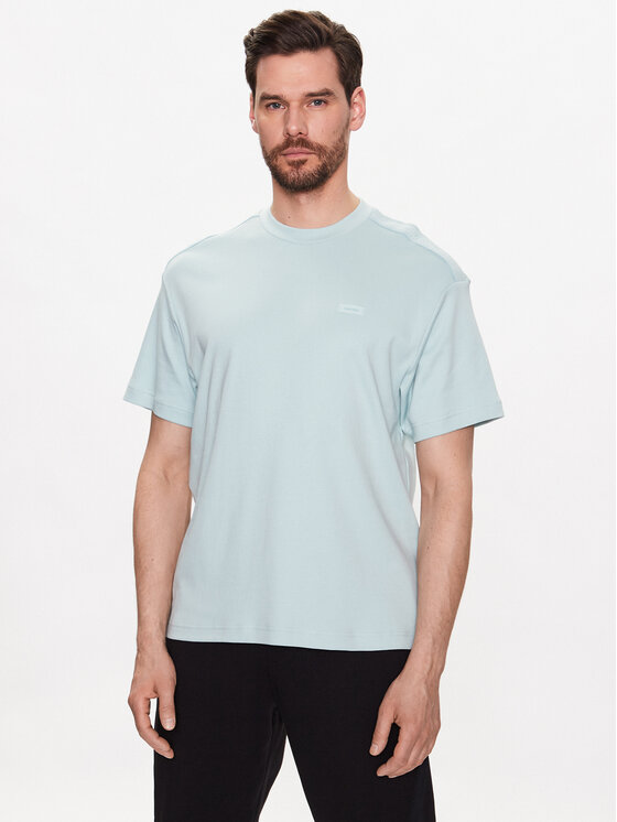 Calvin Klein T-krekls Logo K10K111177 Zaļš Regular Fit