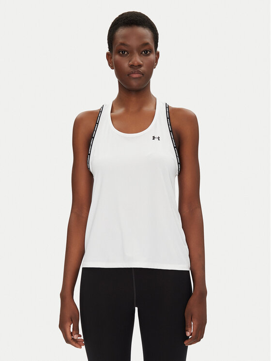 Under Armour Under Armour Top Tech Knockout 1389851 Bílá Regular Fit