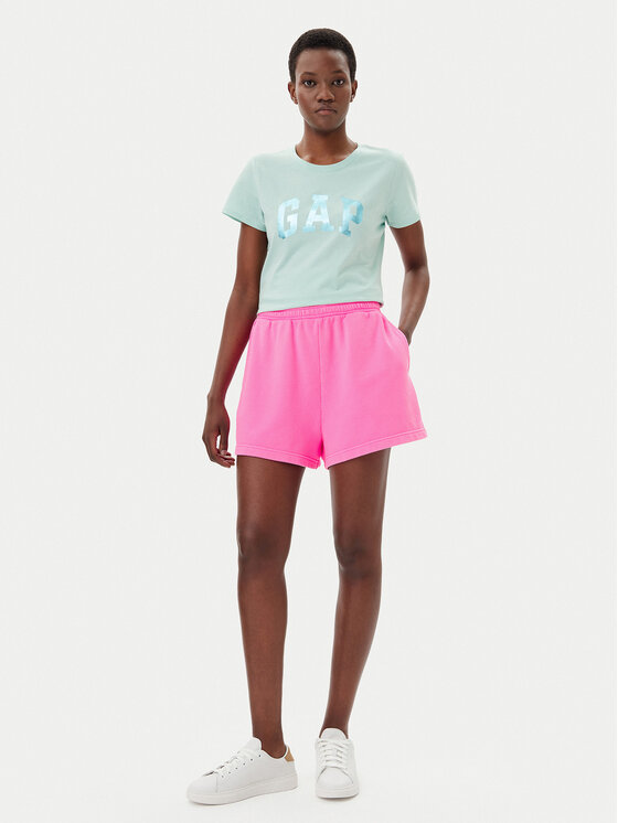 Gap Gap Sportovní kraťasy 714587-03 Růžová Relaxed Fit