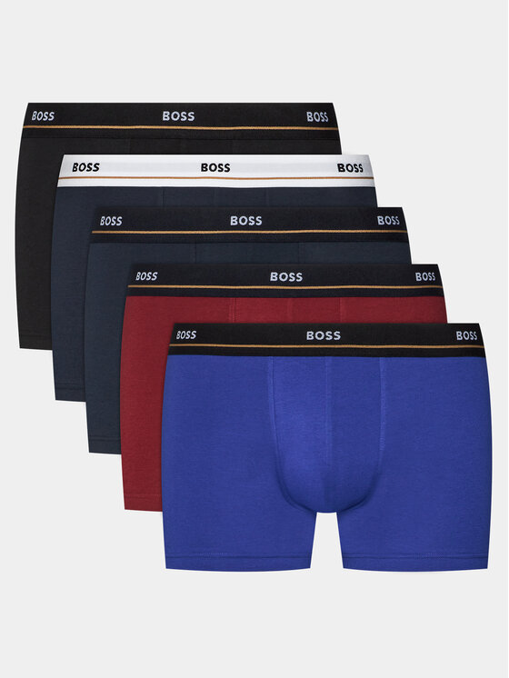 Boss Set Od 5 Pari Bokserica Trunk 5P Essential 50499430 Šarena