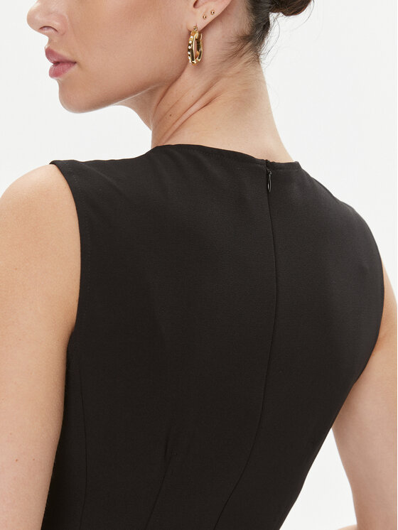 Trussardi Trussardi Vsakodnevna obleka 56D00743 Črna Regular Fit