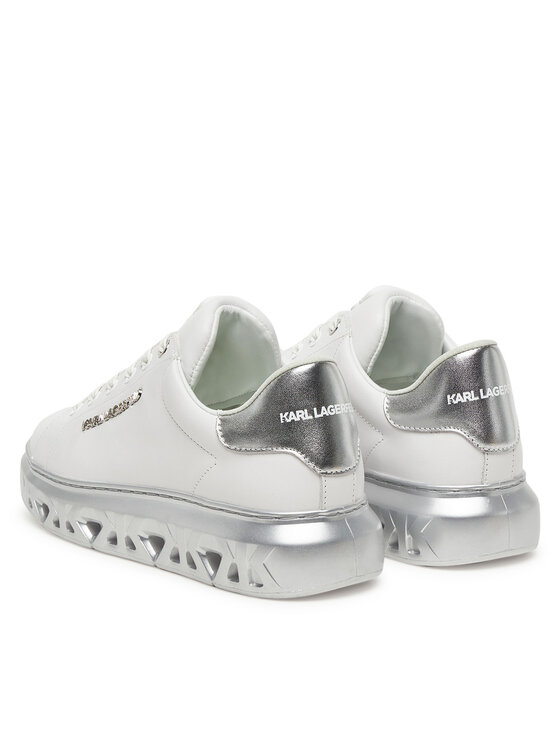 KARL LAGERFELD KARL LAGERFELD Laisvalaikio batai KL64519A Balta