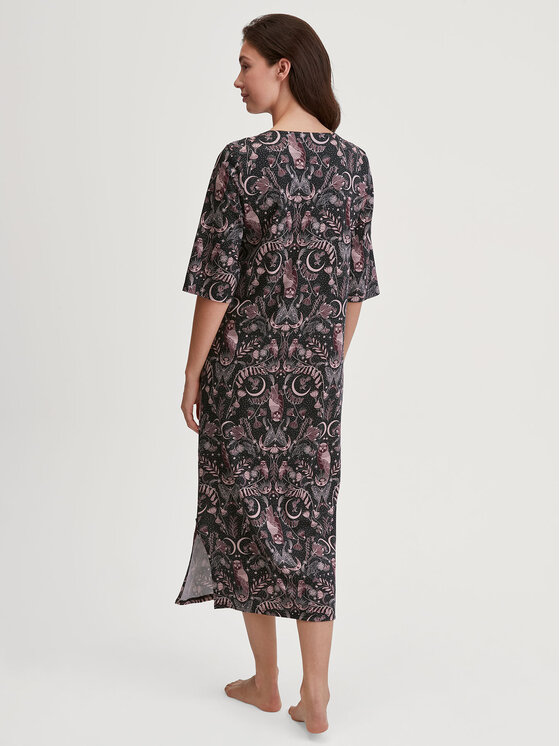 Calida Calida Camicia da notte 30933 Nero Comfortable Fit