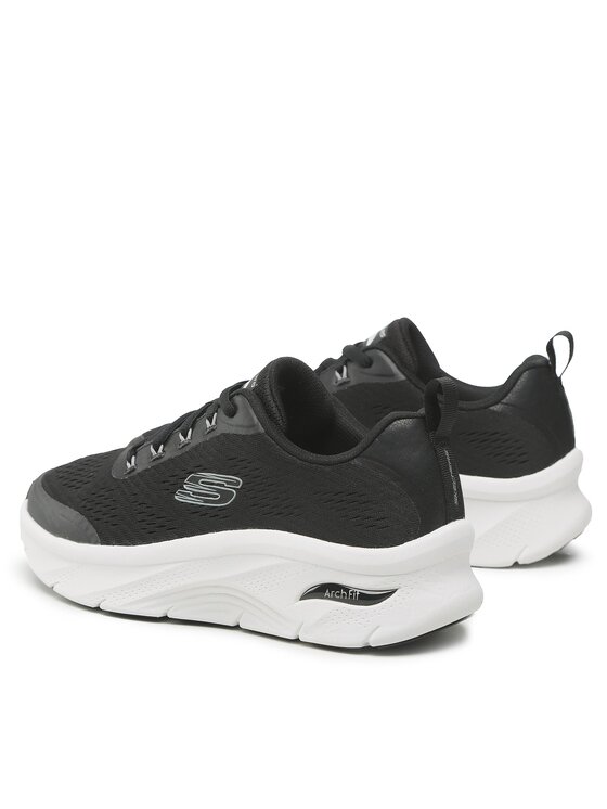 Skechers Skechers Sneakersy Sumner 232502/BKW Čierna