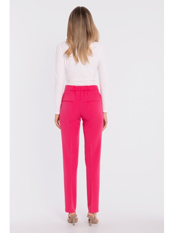 Stylove Stylove Pantaloni di tessuto S433 Rosa Cigarette Fit