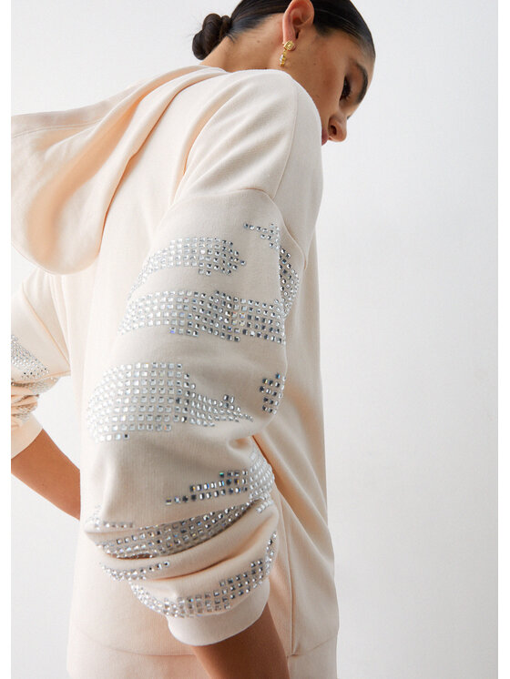 Liu Jo Liu Jo Felpa TA6309FS002X0659 Beige Regular Fit