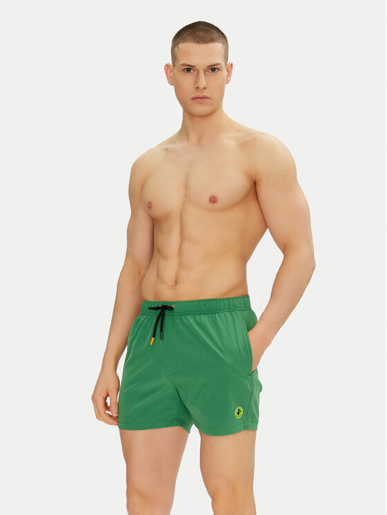 Save The Duck Save The Duck Úszónadrág DW1222M RIPO20 Zöld Regular Fit