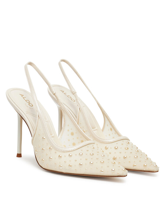 Aldo Aldo Sandály Pearlescent 13967481 Bílá