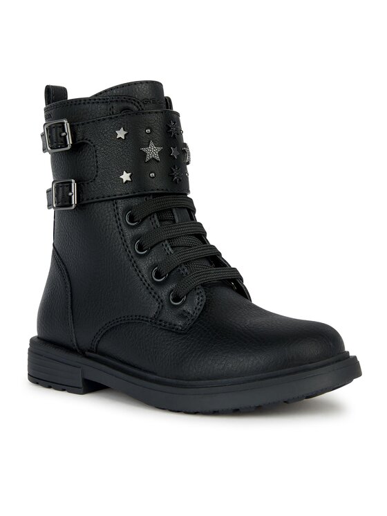 Geox Geox Μποτάκια Jr Eclair J169QD 000BU C9B1G S Μαύρο