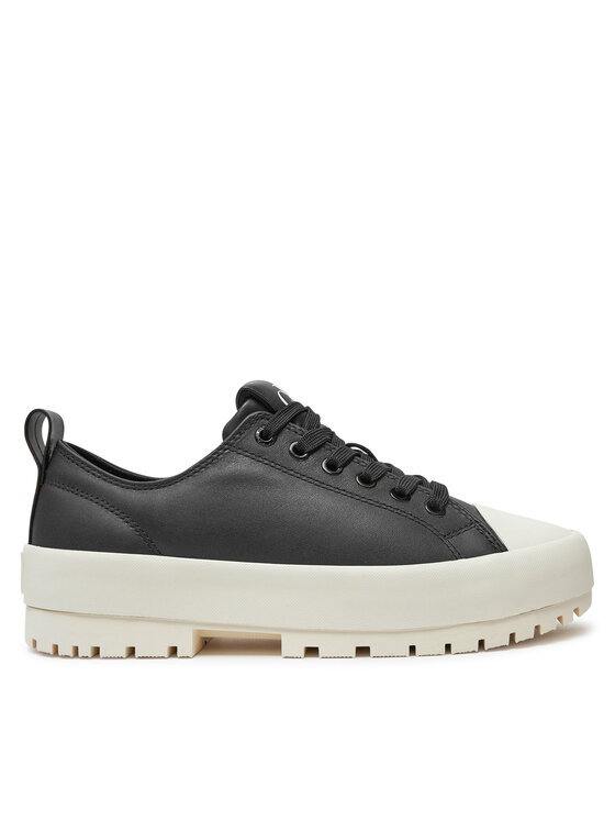 Calvin Klein Jeans Plátenky YW0YW01587 Čierna