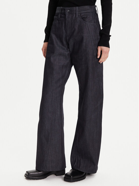 G-Star Raw G-Star Raw Traperice Contor 3D D27690-D315 Tamnoplava Wide Leg