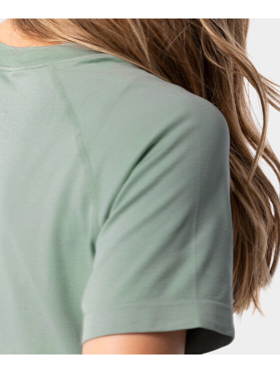 Carpatree Carpatree Koszulka techniczna Simply Top Zielony Fitted Fit