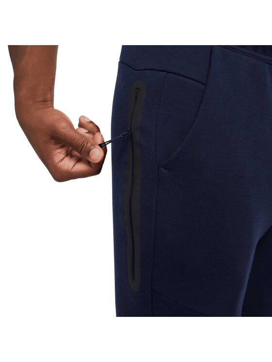Nike Nike Spodnie dresowe Nike Tech Fleece Pant Granatowy Slim Fit