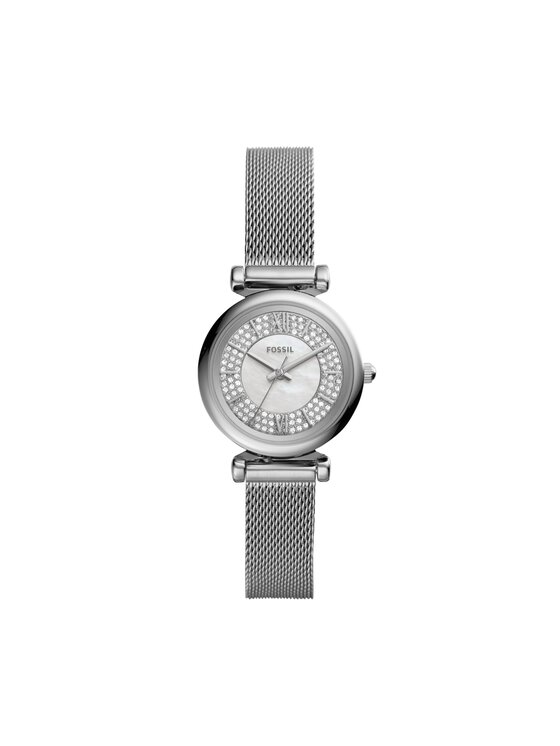 Fossil Fossil Hodinky Carlie Mini ES4837 Strieborná