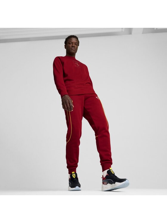 Puma Puma Bluza 628434 Czerwony Regular Fit