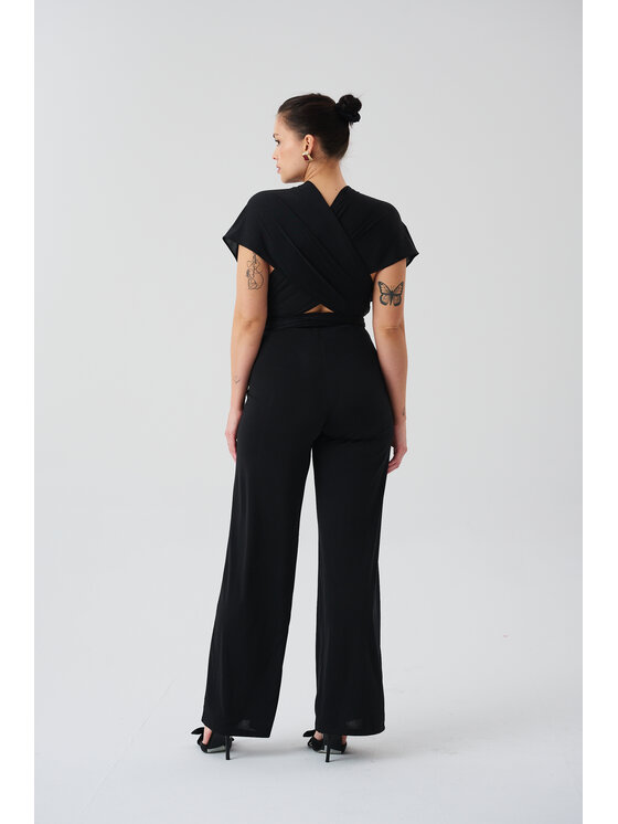 ROSE AVENUE ROSE AVENUE Kombinezon MULTIWAY Czarny Regular Fit