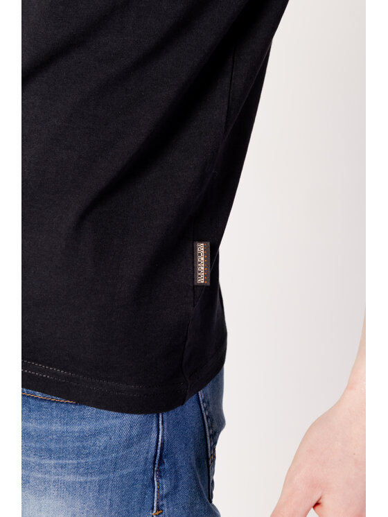 Napapijri Napapijri T-shirt SALIS SS SUM Nero Shirt Fit