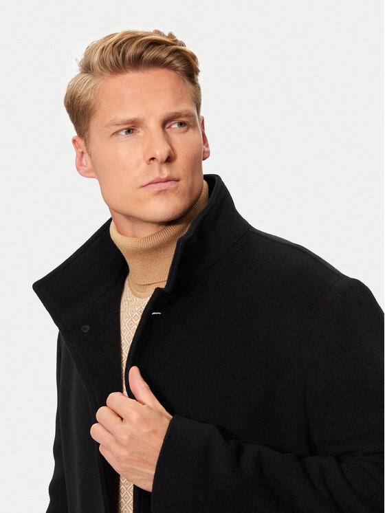 Tommy Hilfiger Tommy Hilfiger Villane mantel MW0MW37956 Must Regular Fit