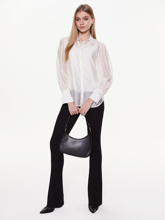 Guess Guess Srajca W3RH59 WF5L0 Bež Regular Fit
