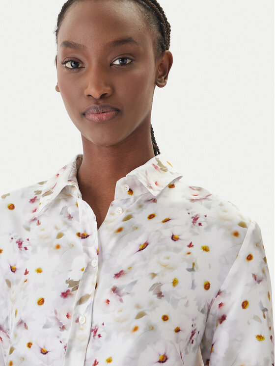 Marella Marella Srajca Salve 2613111141 Bela Relaxed Fit