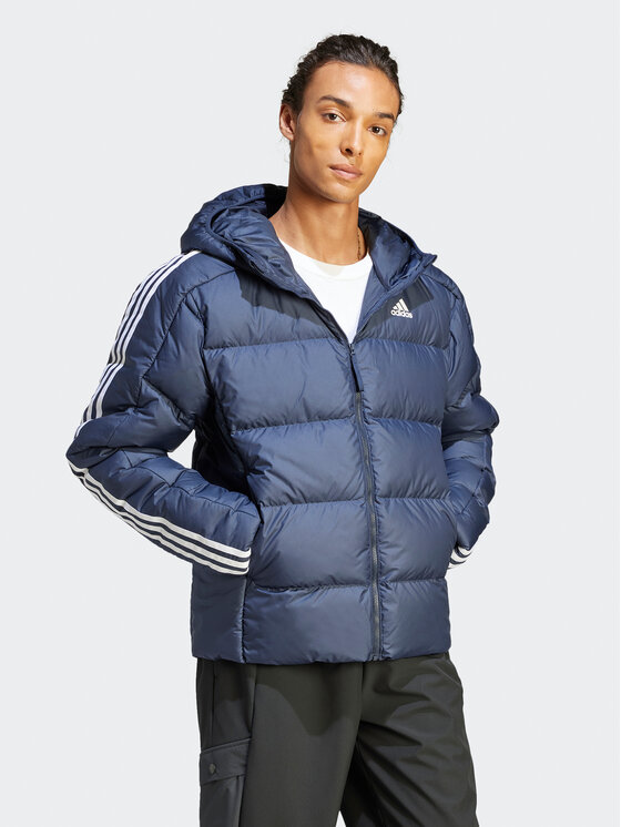 adidas adidas Giubbotto piumino Essentials Midweight Down IK3213 Blu scuro Regular Fit