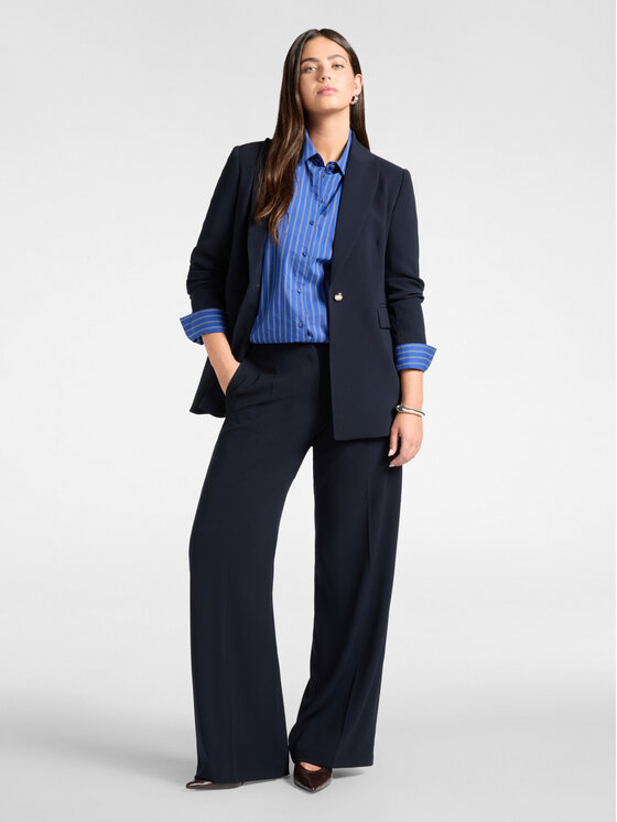 Elena Mirò Elena Mirò Marynarka Q010P000097N054 Niebieski Regular Fit