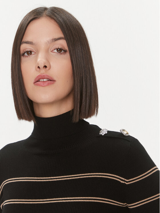 Liu Jo Liu Jo Rolák MF3002 MS99E Černá Slim Fit