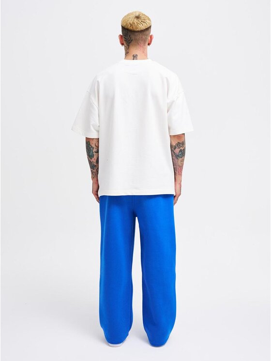 Machinist Machinist Spodnie dresowe Spodnie Dresowe Super Baggy Męskie Niebieskie Machinist Basic S Niebieski Baggy Fit