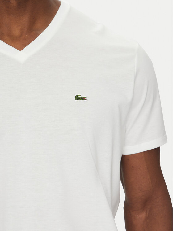 Lacoste Lacoste T-Shirt TH6710 Λευκό Regular Fit