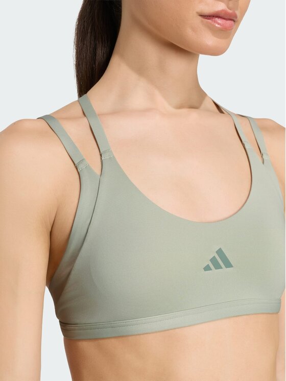 adidas adidas Biustonosz sportowy 163554 Zielony