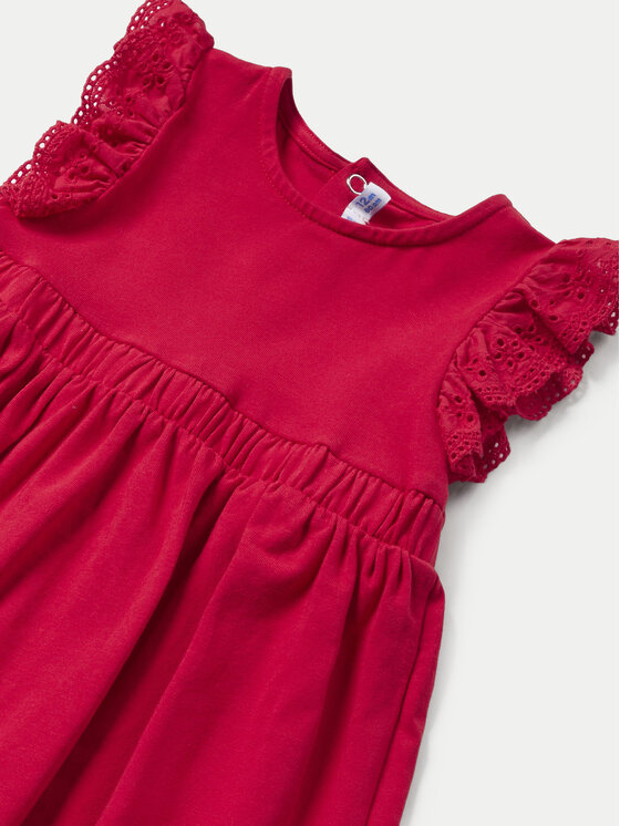 Mayoral Mayoral Sommerkleid 1919 Rot Regular Fit