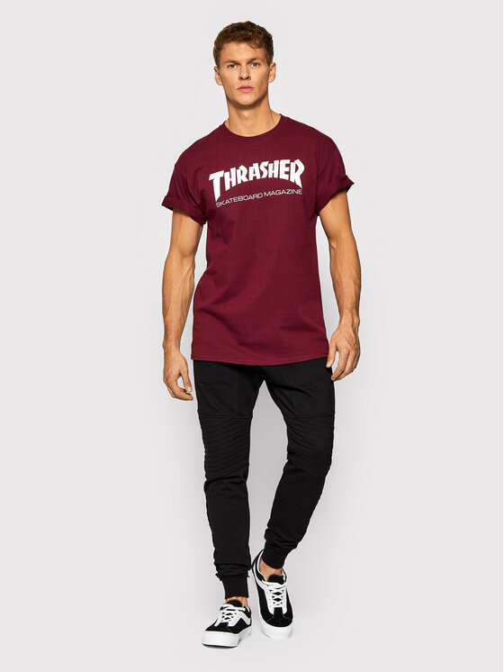 Thrasher Thrasher T-särk Skatemag Bordoopunane Regular Fit