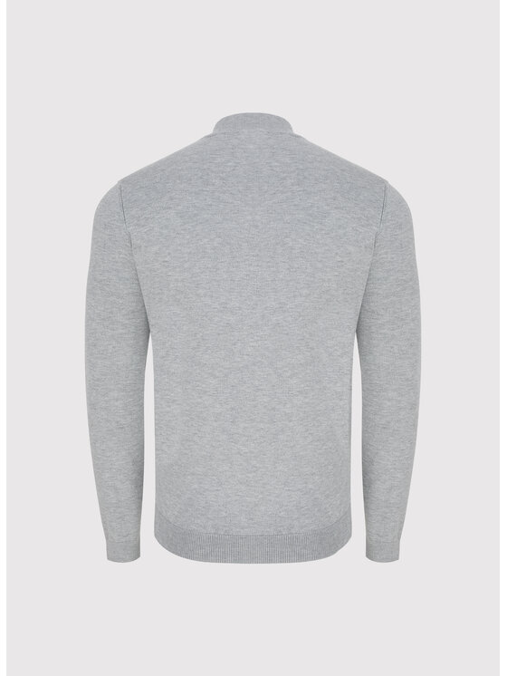 Pako Lorente Pako Lorente Sweter P25WF-2X-002 Szary Classic Fit