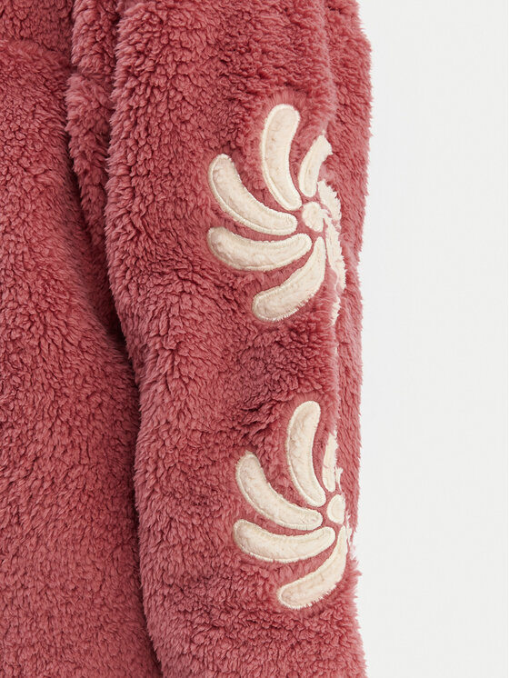 Billabong Billabong Polár kabát Sun Fun EBJPF00116 Rózsaszín Oversize