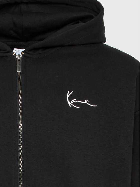 Karl Kani Karl Kani Felpa Chest Signature 6022897 Nero Regular Fit