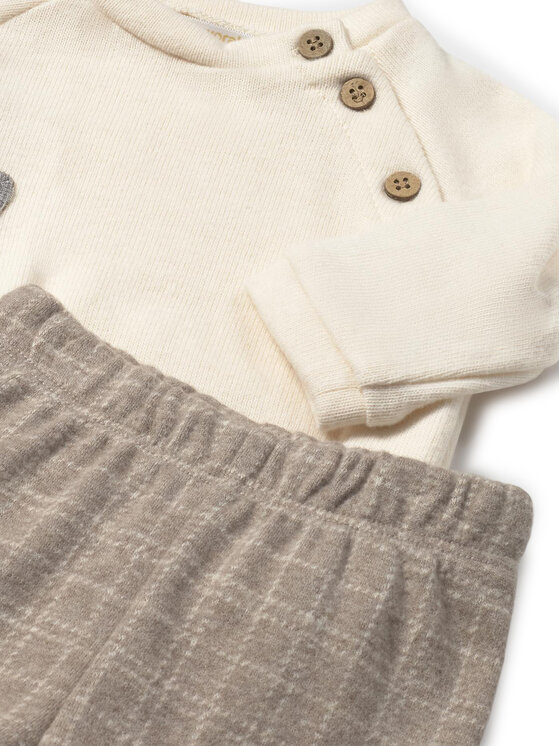 Mayoral Mayoral Completo felpa e ghettine 2586 Beige Regular Fit