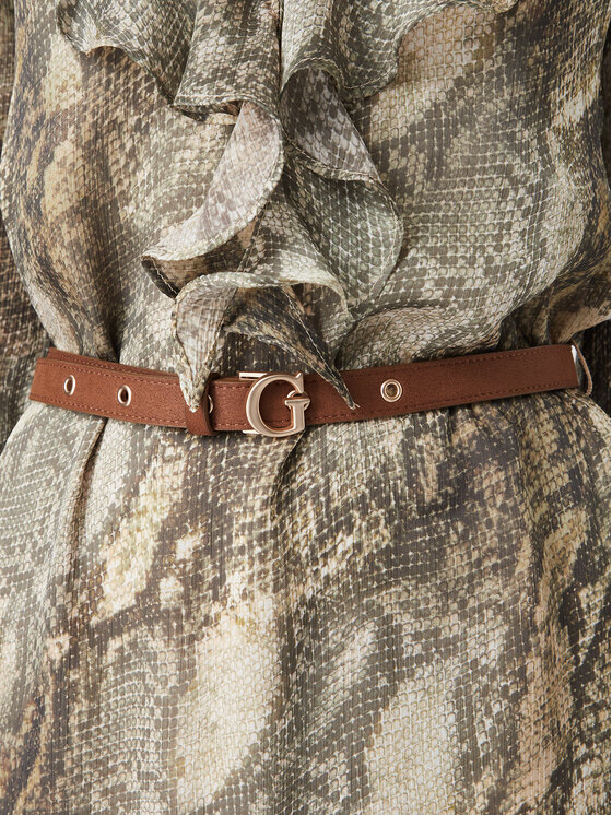 Guess Guess Повсякденна сукня W6YK35 W2959 Зелений Regular Fit
