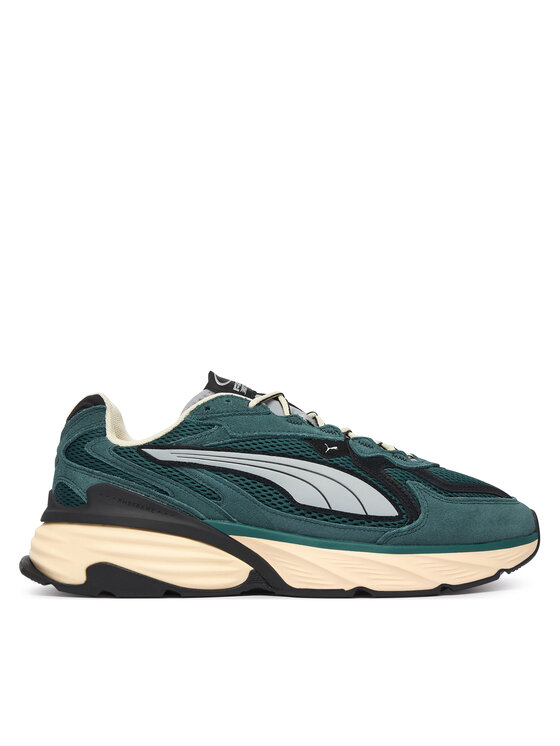 Puma Сникърси Fade Nitro Ls S 40620209 Тъмнозелен