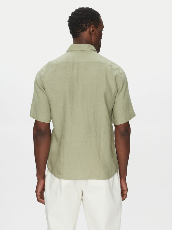 Marc O'Polo Marc O'Polo Košeľa M23 7428 41002 Zelená Regular Fit