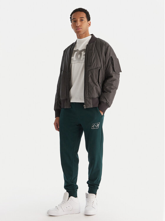 DC Shoes DC Shoes Долнище анцуг ADYFB03072 GTP0 Зелен Regular Fit