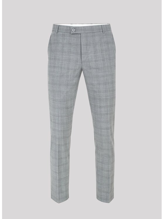 Pako Lorente Pako Lorente Spodnie garniturowe P24SF-6G-006 Szary Slim Fit