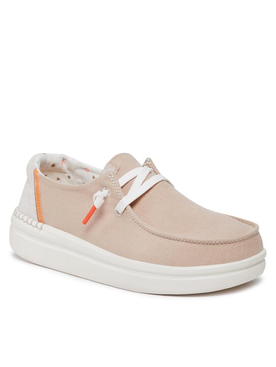 Hey Dude Hey Dude Sneakers Hey Dude Wendy Rise Beige