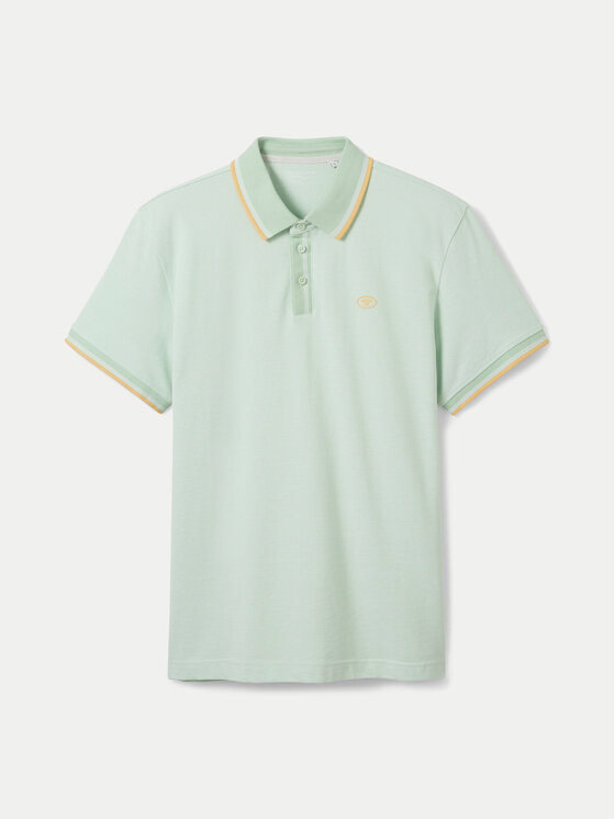 Tom Tailor Tom Tailor Polo marškinėliai 1040822 Žalia Regular Fit